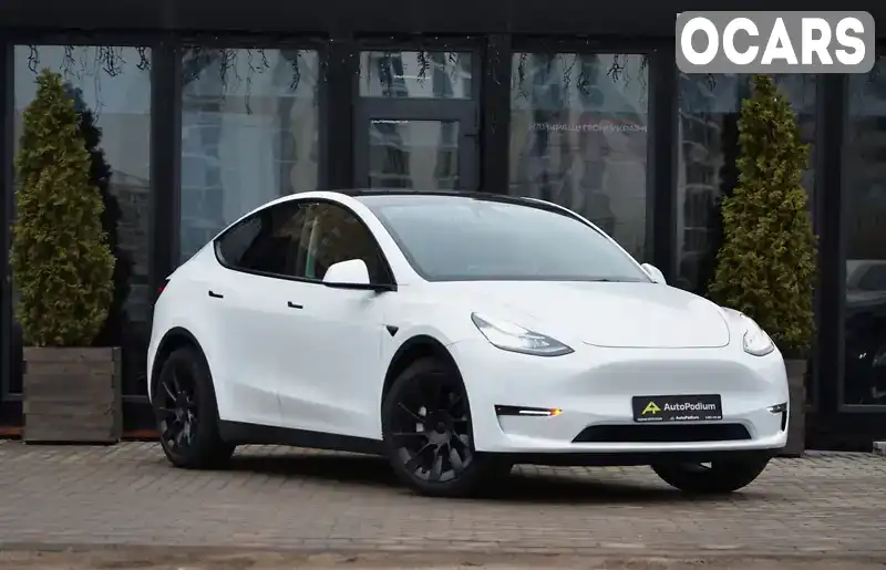 Позашляховик / Кросовер Tesla Model Y 2021 null_content л. Автомат обл. Київська, Київ - Фото 1/21