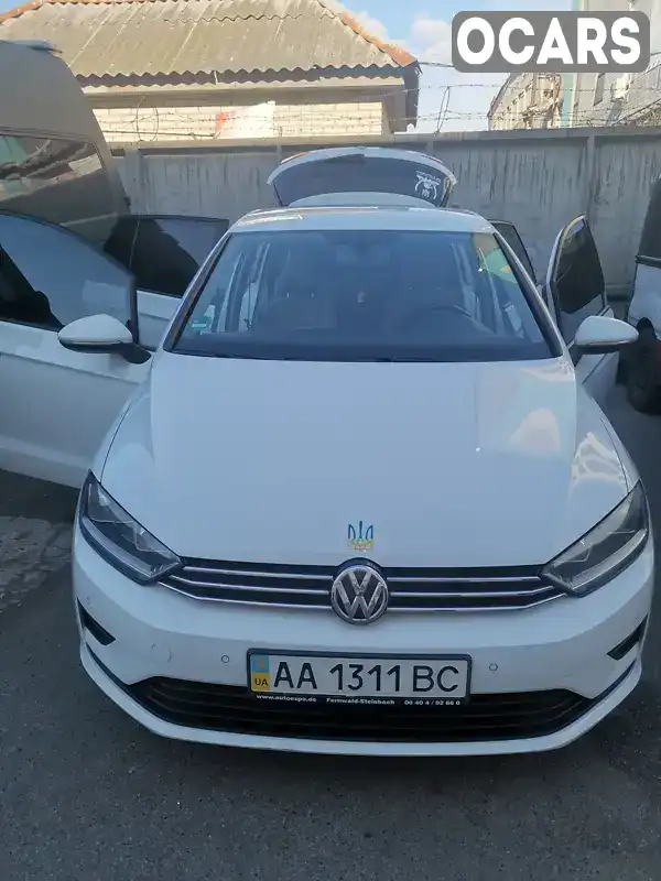 Микровэн Volkswagen Golf Sportsvan 2015 1.6 л. Автомат обл. Киевская, Киев - Фото 1/11