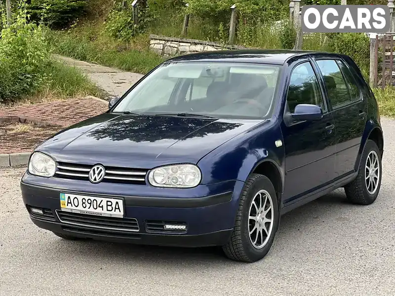 Хэтчбек Volkswagen Golf 1999 1.6 л. Ручная / Механика обл. Закарпатская, Хуст - Фото 1/21