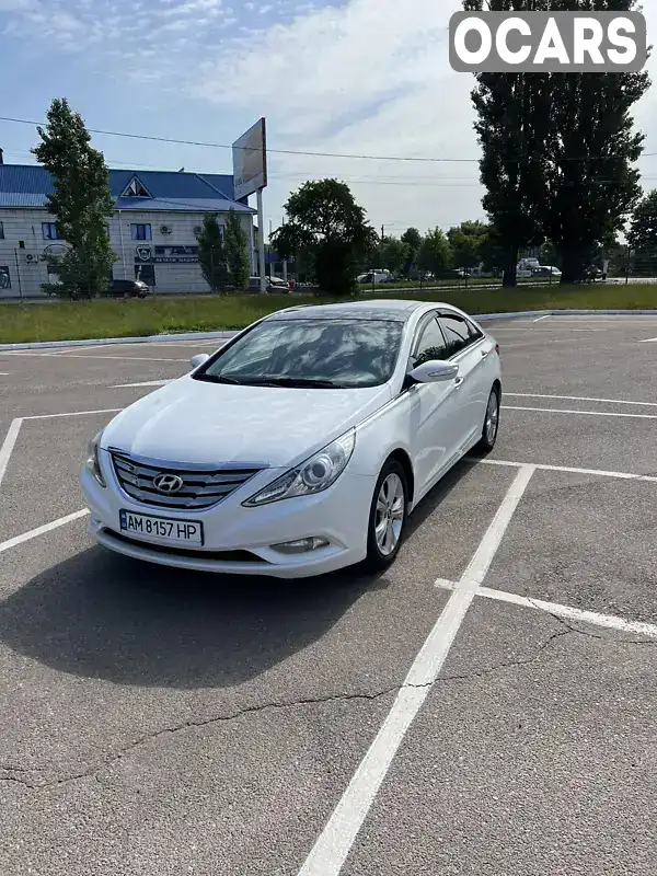 Седан Hyundai Sonata 2010 2.4 л. Автомат обл. Житомирська, Житомир - Фото 1/20