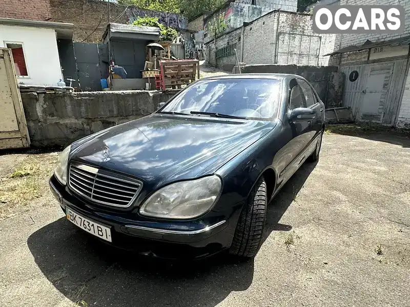 Седан Mercedes-Benz S-Class 2002 4 л. Автомат обл. Київська, Київ - Фото 1/21