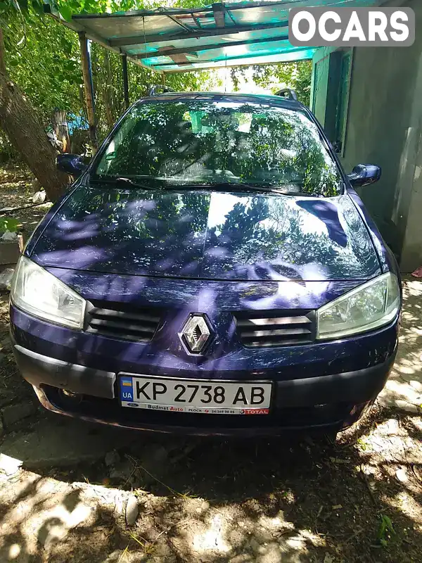 Универсал Renault Megane 2003 1.6 л. Ручная / Механика обл. Запорожская, Запорожье - Фото 1/10