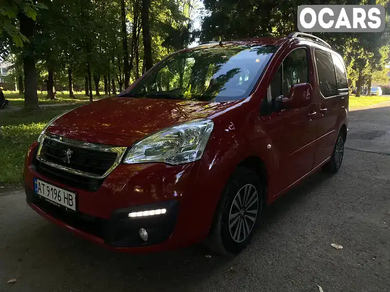 Минивэн Peugeot Partner 2017 1.56 л. Робот обл. Ивано-Франковская, Ивано-Франковск - Фото 1/21