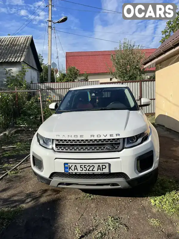 Позашляховик / Кросовер Land Rover Range Rover Evoque 2017 2 л. Автомат обл. Київська, Київ - Фото 1/7