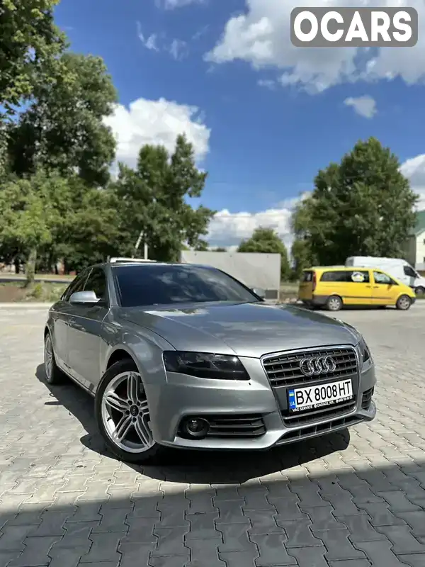 Седан Audi A4 2009 1.97 л. Ручна / Механіка обл. Хмельницька, Хмельницький - Фото 1/21