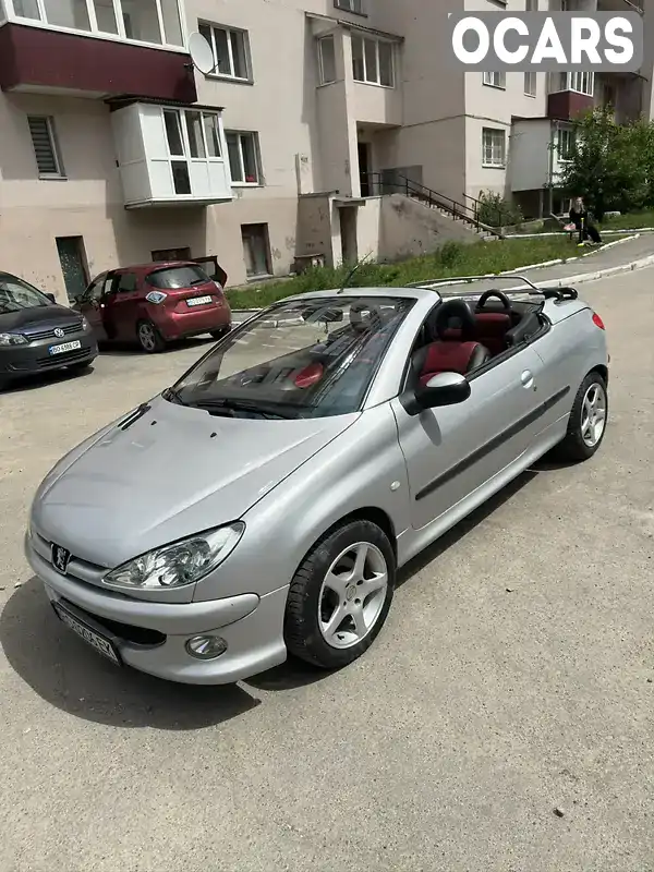 Кабриолет Peugeot 206 2003 1.59 л. Ручная / Механика обл. Тернопольская, Тернополь - Фото 1/21