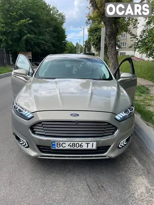 Седан Ford Fusion 2015 2.5 л. Автомат обл. Львівська, Новий Розділ - Фото 1/12