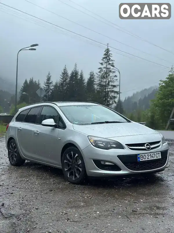 Універсал Opel Astra 2015 1.6 л. Ручна / Механіка обл. Тернопільська, Бучач - Фото 1/12