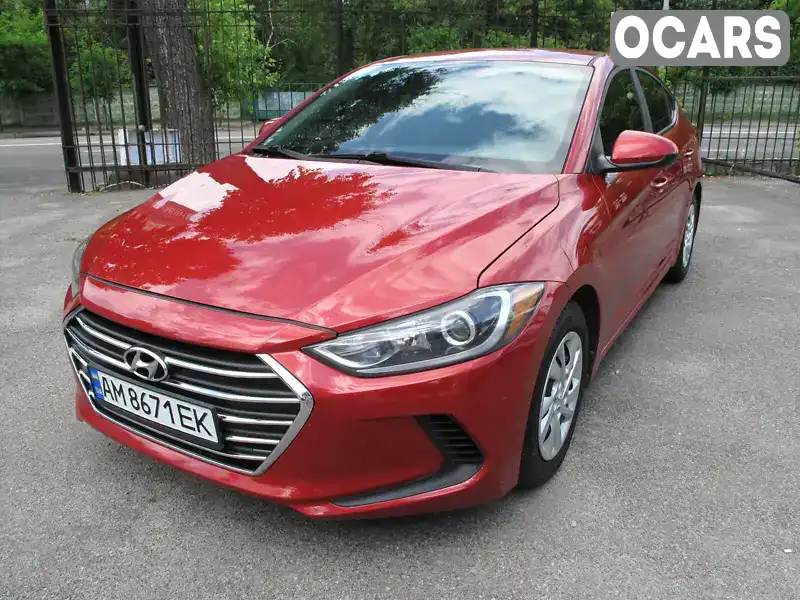 Седан Hyundai Elantra 2016 2 л. Автомат обл. Киевская, Киев - Фото 1/21