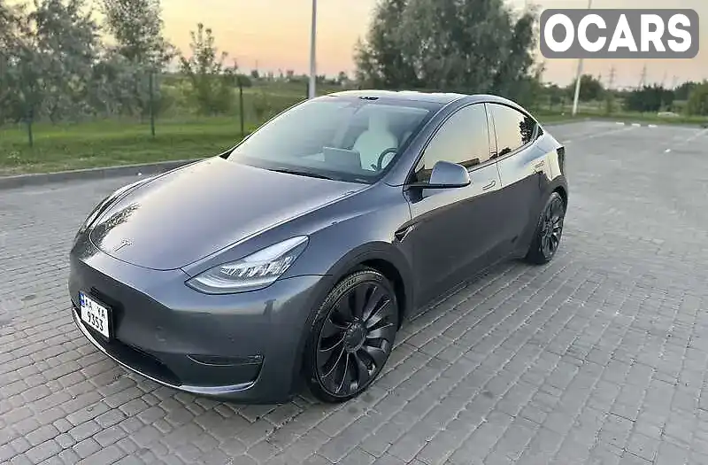 Позашляховик / Кросовер Tesla Model Y 2021 null_content л. Автомат обл. Київська, Київ - Фото 1/19