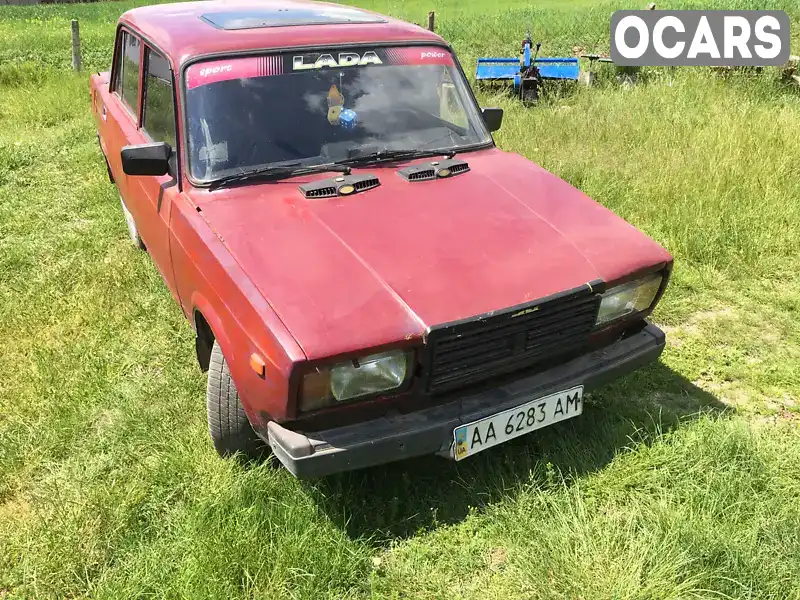 Седан ВАЗ / Lada 2107 1995 1.6 л. Ручная / Механика обл. Житомирская, Емильчино - Фото 1/8