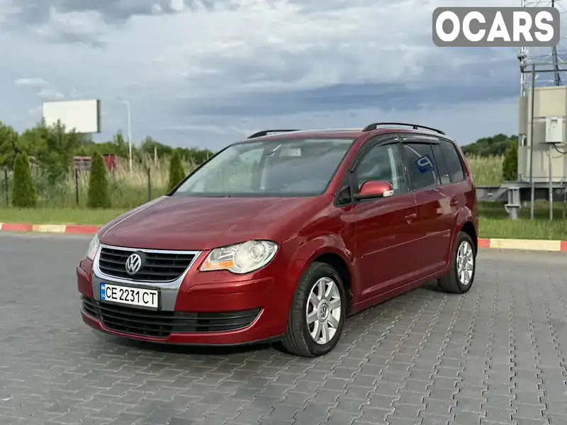 Мінівен Volkswagen Touran 2007 1.97 л. Автомат обл. Чернівецька, Чернівці - Фото 1/16