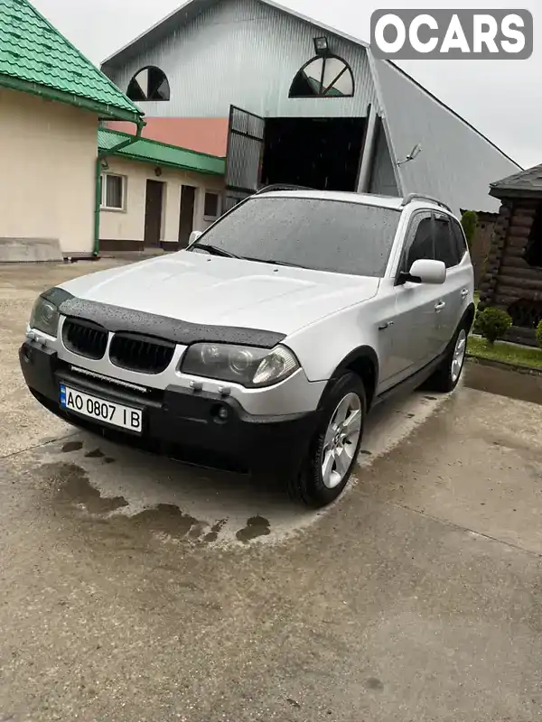 Внедорожник / Кроссовер BMW X3 2006 2.99 л. Автомат обл. Закарпатская, Тячев - Фото 1/5