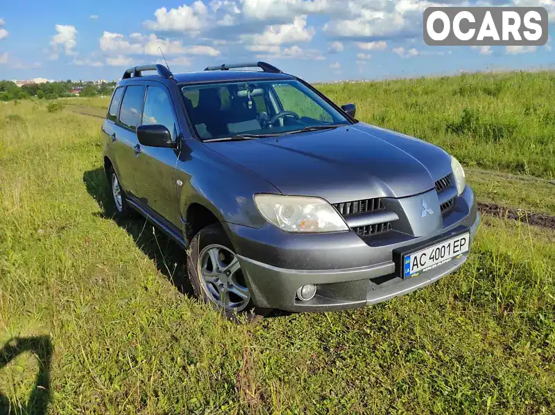 Внедорожник / Кроссовер Mitsubishi Outlander 2007 2 л. Ручная / Механика обл. Волынская, Луцк - Фото 1/17