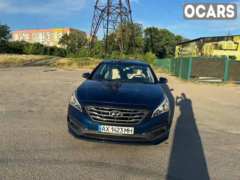 Седан Hyundai Sonata 2015 2.36 л. Автомат обл. Харківська, Харків - Фото 1/13