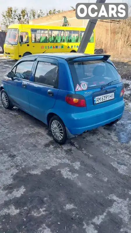 Хэтчбек Daewoo Matiz 2009 0.8 л. Ручная / Механика обл. Житомирская, Коростышев - Фото 1/4