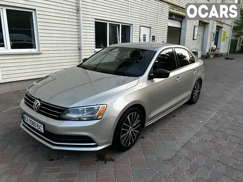 Седан Volkswagen Jetta 2015 1.98 л. Автомат обл. Київська, Київ - Фото 1/21