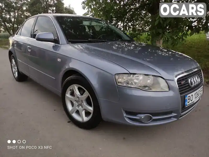 Седан Audi A4 2005 2 л. Ручная / Механика обл. Тернопольская, Теребовля - Фото 1/18