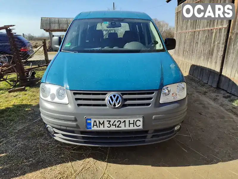 Мінівен Volkswagen Caddy 2010 1.39 л. Ручна / Механіка обл. Житомирська, Ємільчине - Фото 1/13