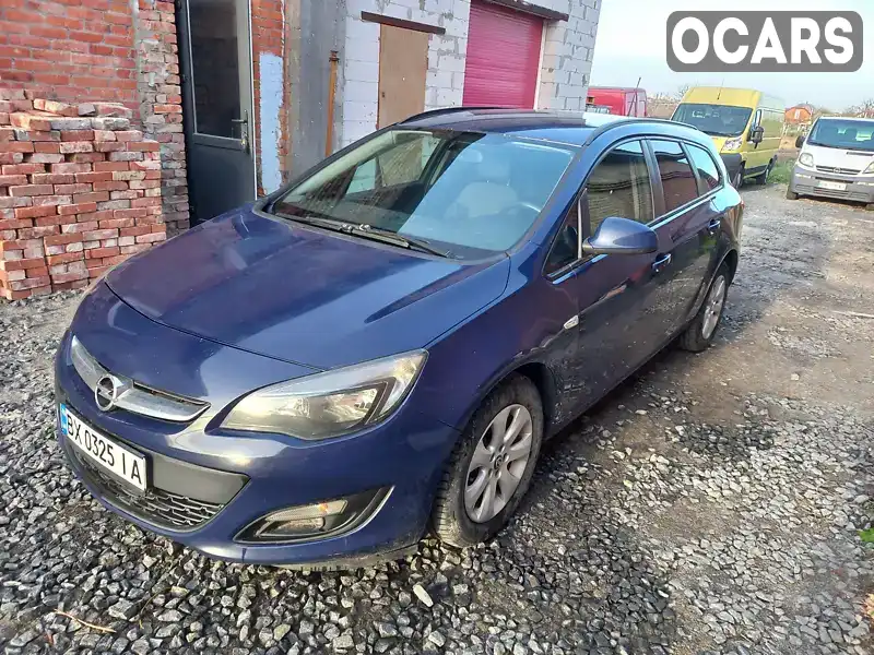 Універсал Opel Astra 2013 1.36 л. Ручна / Механіка обл. Хмельницька, Хмельницький - Фото 1/13