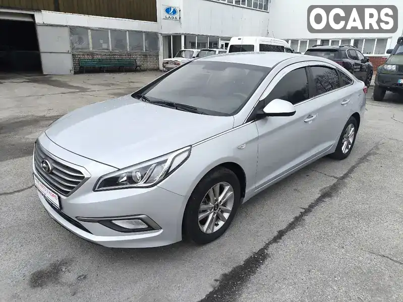 Седан Hyundai Sonata 2016 2 л. Автомат обл. Черкаська, Черкаси - Фото 1/18