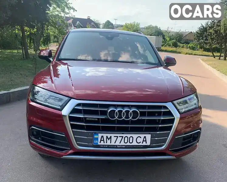 Внедорожник / Кроссовер Audi Q5 2018 1.97 л. Автомат обл. Житомирская, Житомир - Фото 1/9