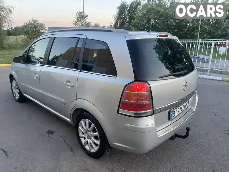 Минивэн Opel Zafira 2006 1.91 л. Автомат обл. Полтавская, Полтава - Фото 1/21