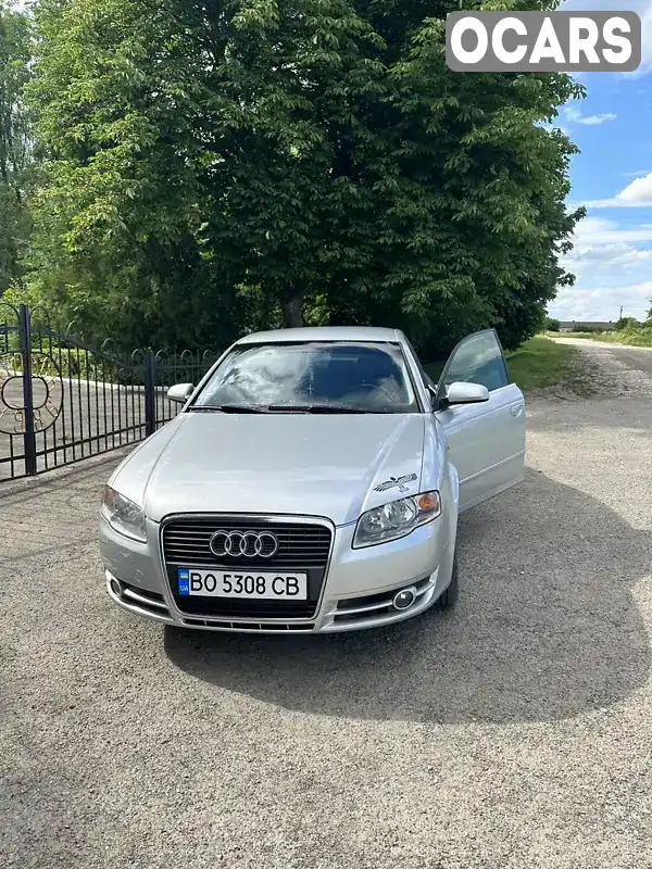 Седан Audi A4 2006 2 л. Ручна / Механіка обл. Тернопільська, Чортків - Фото 1/14