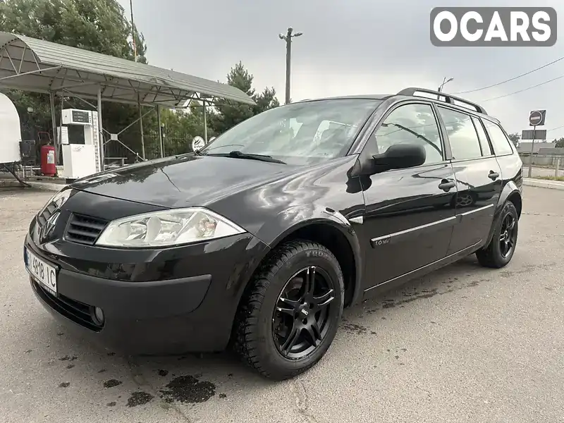 Універсал Renault Megane 2004 1.6 л. Ручна / Механіка обл. Полтавська, Кременчук - Фото 1/17