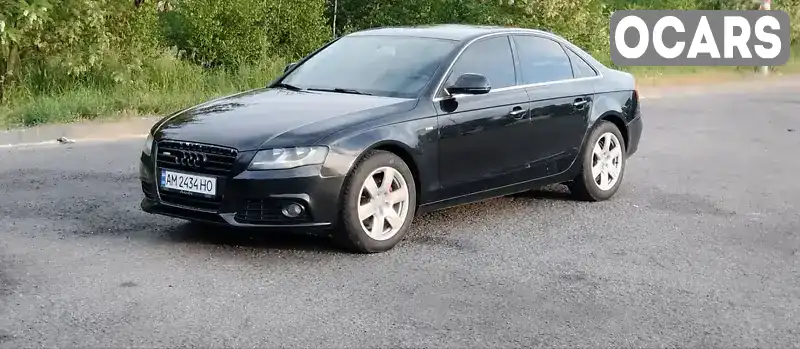 Седан Audi A4 2008 2 л. Ручная / Механика обл. Житомирская, Житомир - Фото 1/8