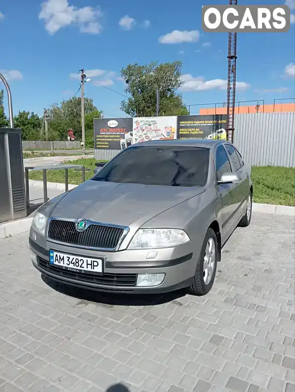 Лифтбек Skoda Octavia 2007 1.6 л. Ручная / Механика обл. Житомирская, Звягель - Фото 1/21