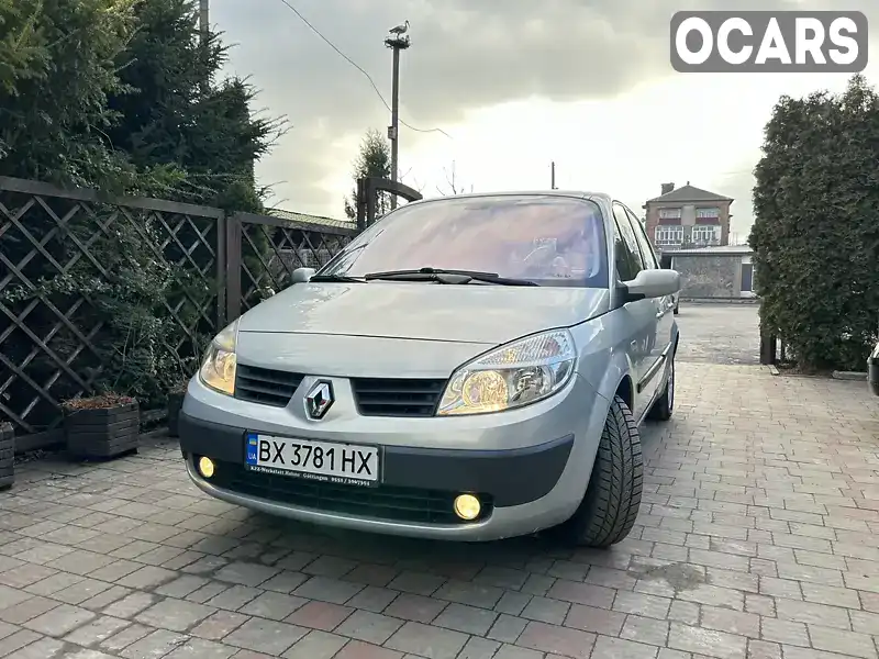 Минивэн Renault Scenic 2004 1.6 л. Ручная / Механика обл. Хмельницкая, Староконстантинов - Фото 1/17