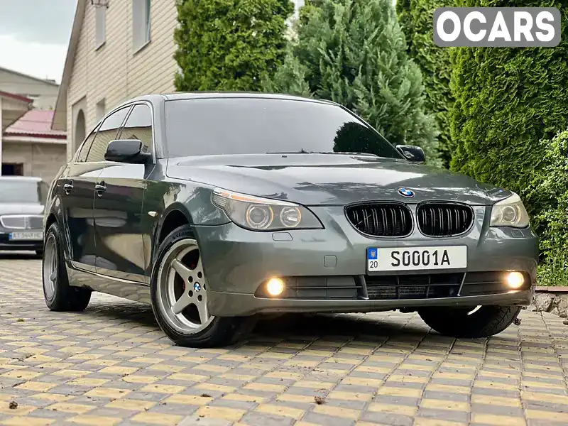 Седан BMW 5 Series 2006 2 л. Автомат обл. Ровенская, Ровно - Фото 1/21