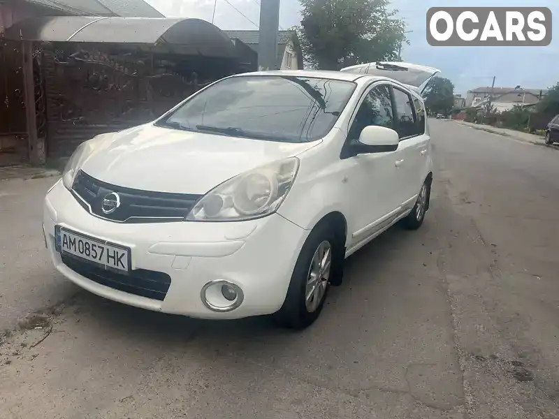 Хетчбек Nissan Note 2012 1.39 л. Ручна / Механіка обл. Житомирська, Звягель - Фото 1/12