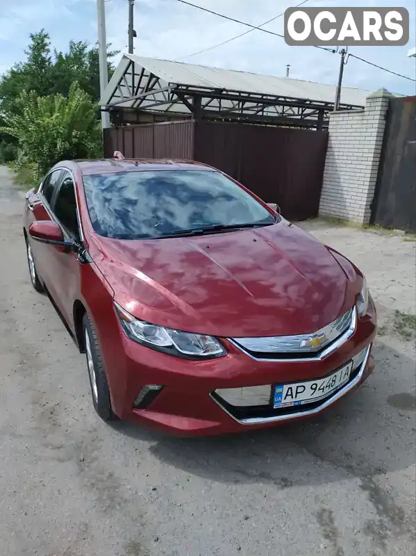 Хэтчбек Chevrolet Volt 2016 1.5 л. Автомат обл. Запорожская, Запорожье - Фото 1/12