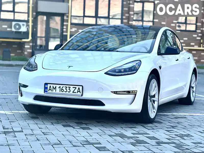 Седан Tesla Model 3 2022 null_content л. Автомат обл. Житомирська, Житомир - Фото 1/21