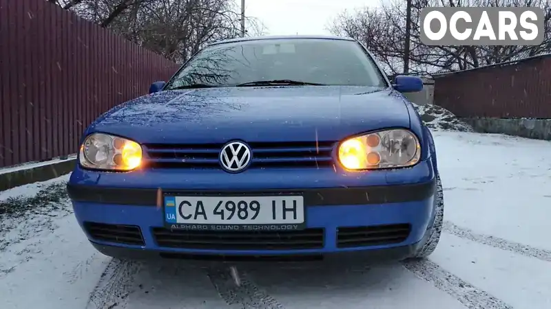 Хэтчбек Volkswagen Golf 2001 1.39 л. Ручная / Механика обл. Черкасская, Городище - Фото 1/19