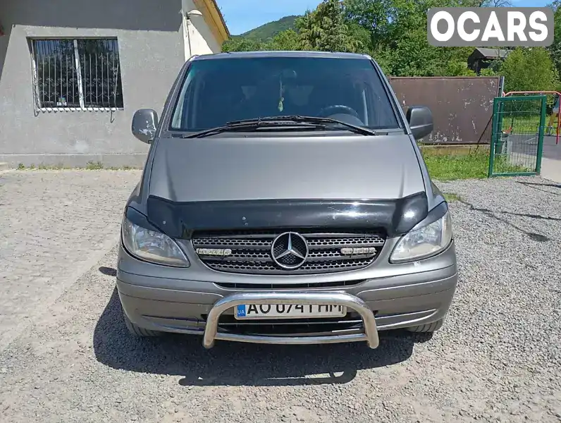 Минивэн Mercedes-Benz Viano 2003 2.15 л. Ручная / Механика обл. Закарпатская, Мукачево - Фото 1/12