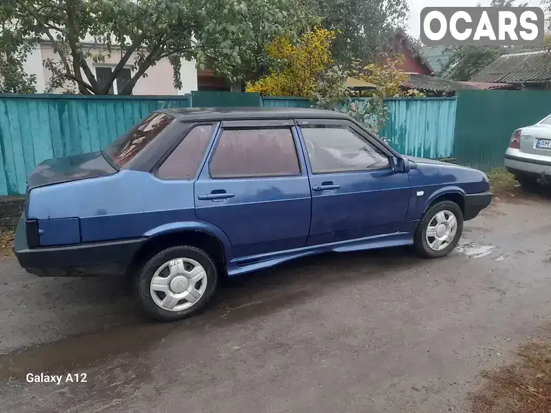 Седан ВАЗ / Lada 21099 2006 1.5 л. Ручная / Механика обл. Житомирская, Радомышль - Фото 1/5