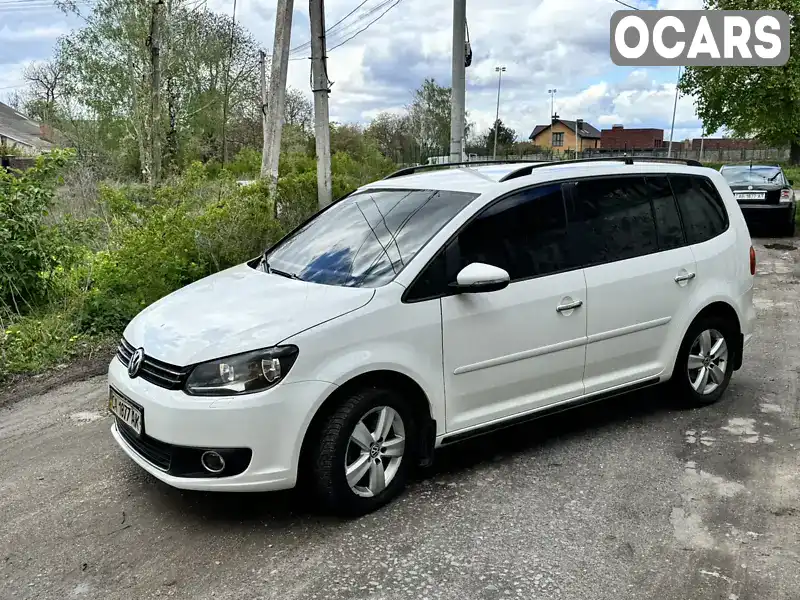 Минивэн Volkswagen Touran 2012 1.4 л. Автомат обл. Винницкая, Винница - Фото 1/21