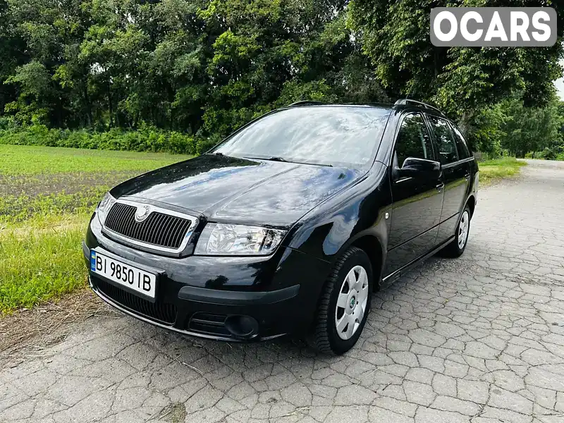 Универсал Skoda Fabia 2006 1.39 л. Ручная / Механика обл. Полтавская, Лубны - Фото 1/21