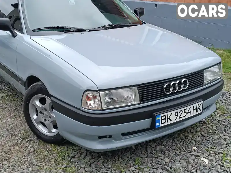 Седан Audi 80 1989 1.78 л. Ручная / Механика обл. Ровенская, Костополь - Фото 1/21