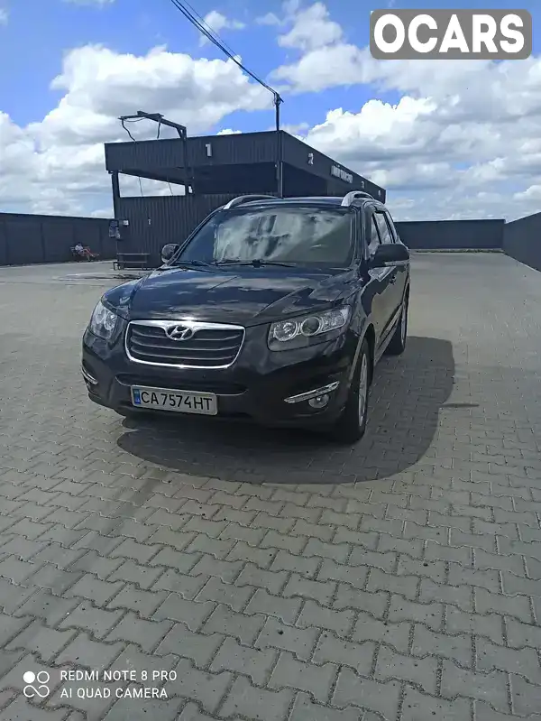 Внедорожник / Кроссовер Hyundai Santa FE 2011 2.2 л. Автомат обл. Черкасская, Христиновка - Фото 1/9