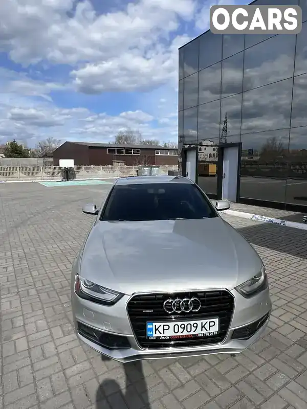 Седан Audi A4 2013 1.98 л. Автомат обл. Запорожская, Запорожье - Фото 1/21