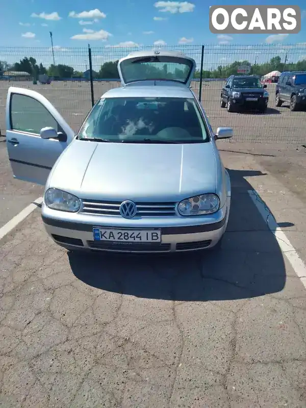 Хэтчбек Volkswagen Golf 2002 1.9 л. Ручная / Механика обл. Черкасская, Монастырище - Фото 1/8