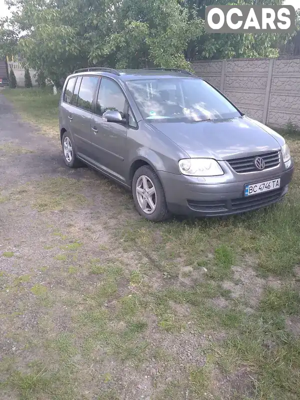 Мінівен Volkswagen Touran 2003 1.6 л. Ручна / Механіка обл. Львівська, Червоноград - Фото 1/8