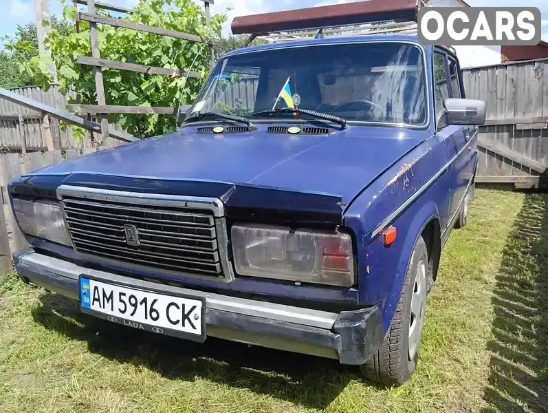 Седан ВАЗ / Lada 2105 1989 1.3 л. Ручная / Механика обл. Житомирская, Малин - Фото 1/11