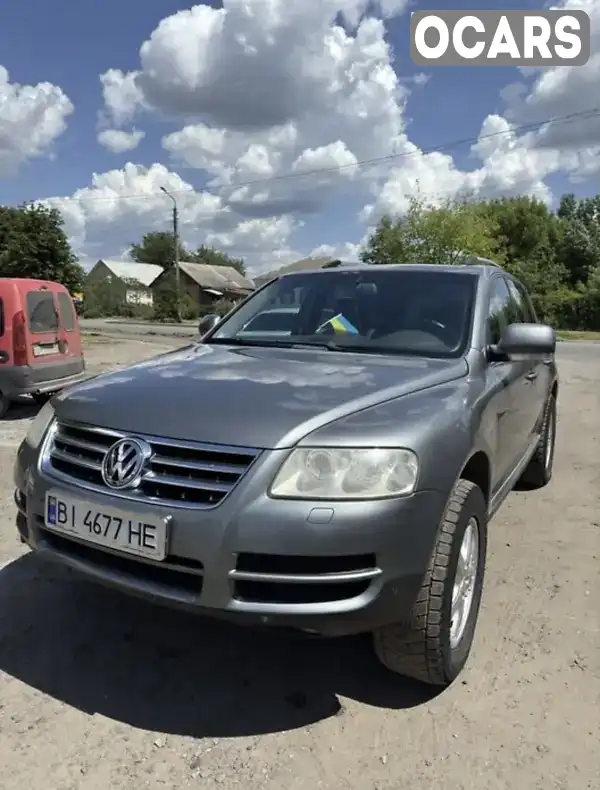 Внедорожник / Кроссовер Volkswagen Touareg 2003 2.46 л. Автомат обл. Сумская, Тростянец - Фото 1/11