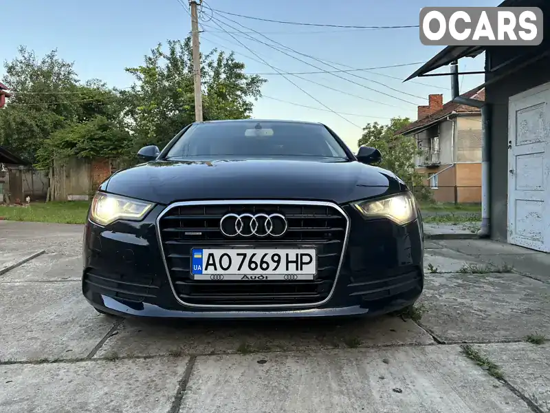 Седан Audi A6 2013 1.98 л. Автомат обл. Закарпатская, Мукачево - Фото 1/13