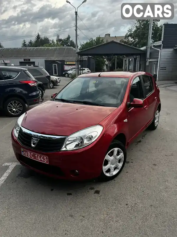 Хетчбек Dacia Sandero 2012 1.6 л. Ручна / Механіка обл. Сумська, Суми - Фото 1/21